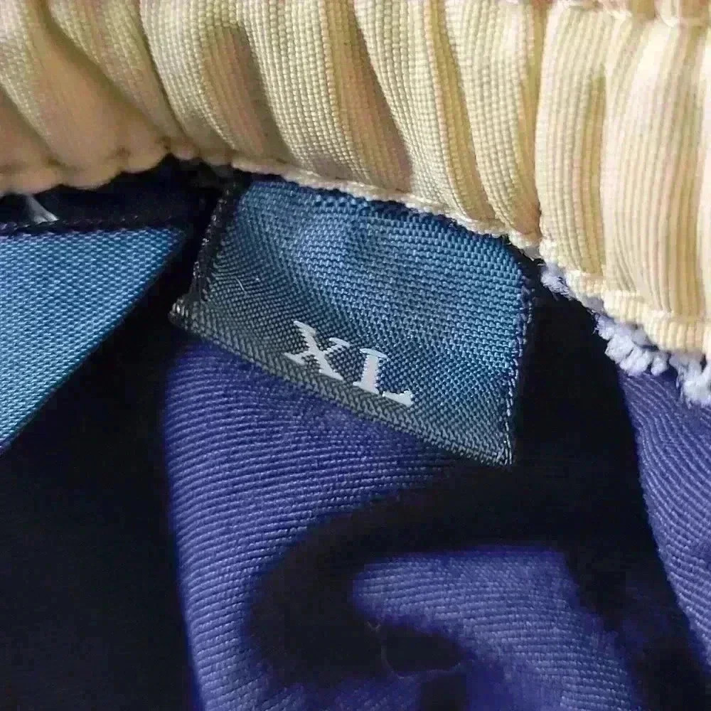 VINTAGE RARE POLO by RALPH LAUREN Blue Inner Tag SWIMWEAR XL Navy Color Pockets - Picture 10 of 13